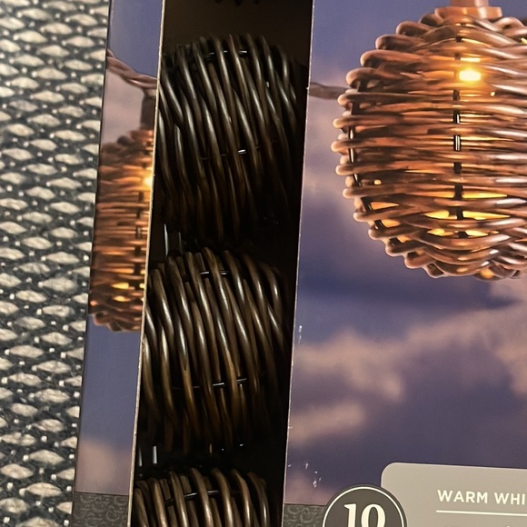 Better Homes And Gardens Rattan String Lights - Picture 4 of 6